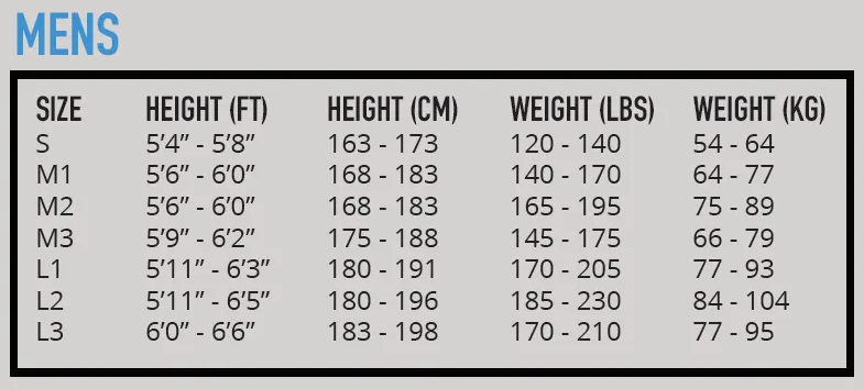 quintana roo bike size chart